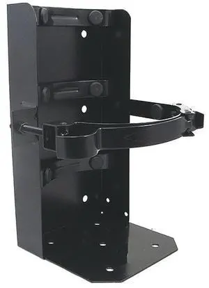 AMEREX 810 Fire Extinguisher Bracket, Box Type Bracket, Steel, For Tank Weight