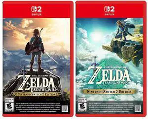 The Legend of Zelda: Tears of the Kingdom and Breath of the Wild Bundle - Nintendo Switch 2