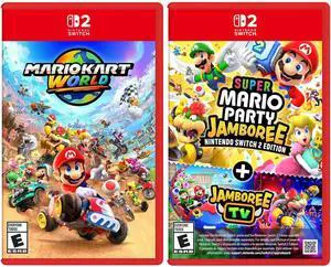 Mario Kart World and Super Mario Party Jamboree Bundle - Nintendo Switch 2