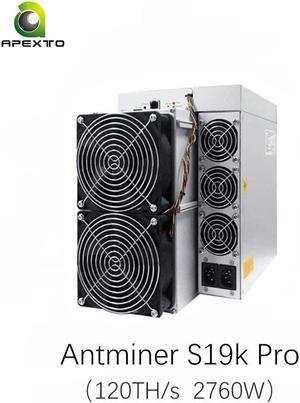 Bitmain Antminer S19k Pro 120THS 2760W Bitcoin Miner with Power Supply
