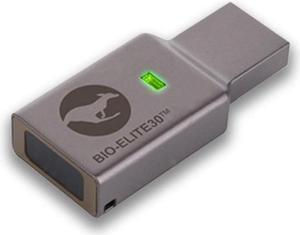 Kanguru Defender Bio-Elite30 16GB Fingerprint Hardware Encrypted USB Flash Drive 256bit AES Encryption Model KDBE30-16G