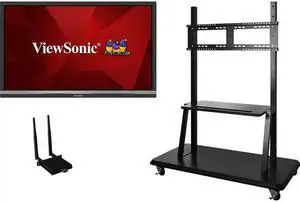 Viewsonic IFP5550-E2 - 55" ViewBoard 4K Ultra HD Interactive Flat Panel Bundle
