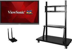 Viewsonic IFP6550-E2 - 65" ViewBoard 4K Ultra HD Interactive Flat Panel Bundle