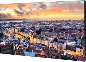 Samsung VH55B-E Digital Signage Display/Appliance - 55 inch LCD - 10x10 Video Wall - 1920 x 1080 - LED - 700 Nit - 1080p - HDMI - USB - DVI – SerialEthernet