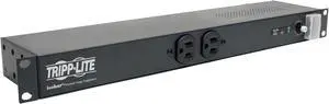 Tripp Lite Network-Grade Rackmount Power Strip PDU, 120V, On/Off Switch, Surge Protection Option, Manufacturer's Warranty (RS, DRS, & Isobar Series)