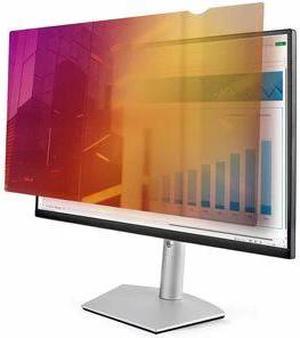 StarTech.com 24-inch 16:9 Gold Monitor Privacy Screen, Reversible Filter w/Enhanced Privacy, Screen Protector/Shield, +/- 30° View Angle