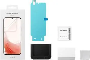 Original Samsung Official Galaxy S22 5G Screen Protector - Transparent (EF-US901)