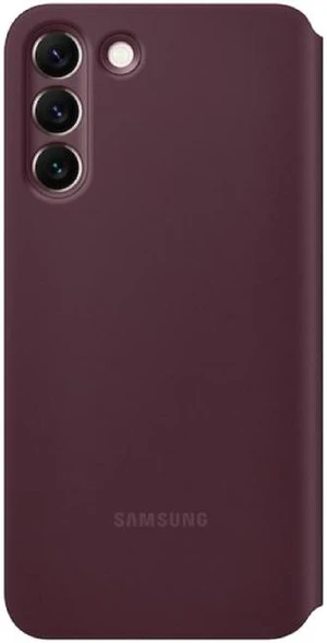 Original Samsung Official Galaxy S22+ 5G S-View Flip Cover (EF-ZS906) Burgundy Original Samsung Official Galaxy S22+ 5G S-View Flip Cover (EF-ZS906) Burgundy
