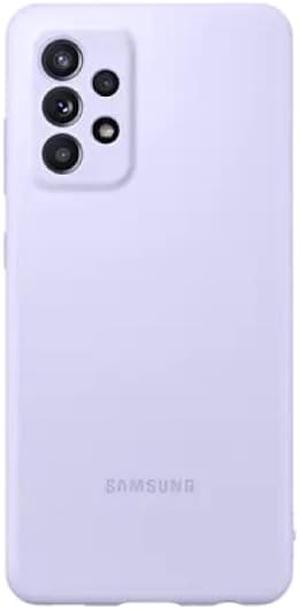 Original Samsung Official Galaxy A52  A52s 5G Silicone Cover Case EFPA525  Purple