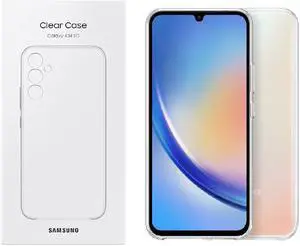 Original Samsung Official Galaxy A34 5G Clear Case (EF-QA346)