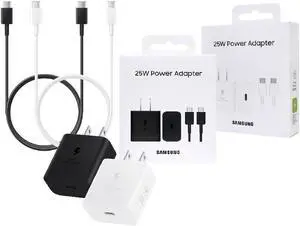 Original Samsung for S25 Series T2510 25W PD Power Adapter with USB C Cable