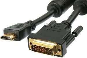 DIXSG RC-10-HDM-DVM-BK - 10-Foot HDMI to DVI Cable (24 + 1-Pin)