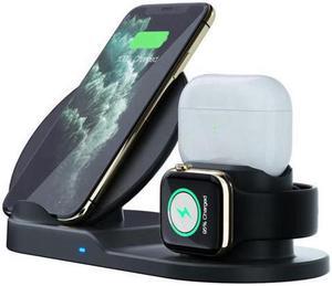 DIXSG Wireless Charger,3 in 1 Wireless Charge Station for iPhone,Airpods,Apple Watch,Compatible with iPhone 13/13 Pro/11 Max/Xs/Xr/X/10/8 Plus Samsung Galaxy S20/Note 10/S10 Plus