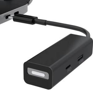 Anywatt,USB C Magsafe Adapter,Type C to Magsafe 1&2 Converter Adapter Charge,Compatible with New MacBook Pro/Air and Any USB C Devices,black