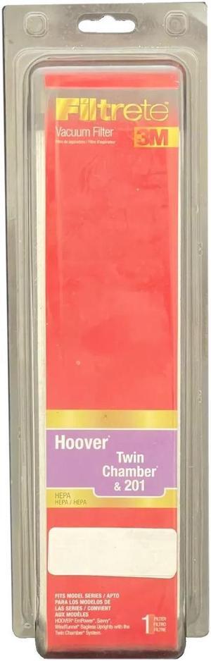 3M FILTRETE 64805B-2 Filtrete Hoover Twin Chamber HEPA Vacuum Filter