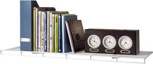 ClosetMaid Shelf Track 2283 Book Shelf Kit, 36-inches, White