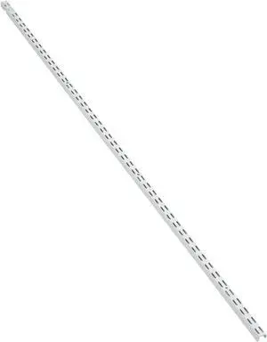 Closetmaid 281200 84-Inch White Wall Shelf Track