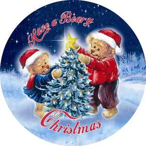 Various Artist Have A Beary Christmas - (CD, Tin Case, Christmas Songs)