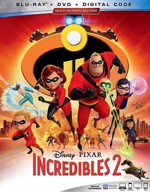 Disney INCREDIBLES2 US/EC/BD2/SD1/BD [blu_ray] [2018]