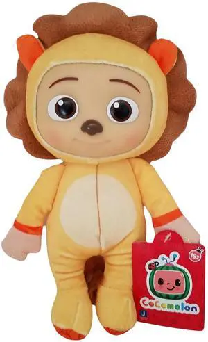 Jazwares Cocomelon JJ Lion Costume Plush Toy 8 Soft Stuffed Doll with Tags for Toddlers