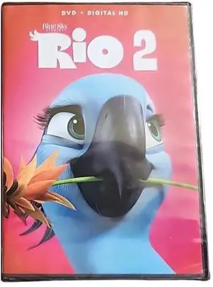 Blue Sky Studios Rio 2 DVD + Digital HD | Family Animated Movie | Musical Adventure Comedy with Special Features