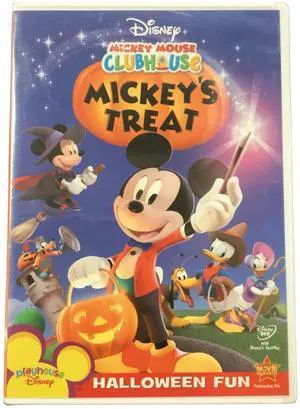 Disney Mickey Mouse Clubhouse Mickeys Treat DVD | Halloween Special with Bonus Features & Family-Friendly Fun