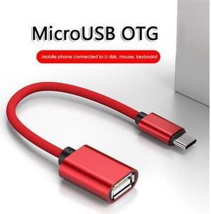 WISDUM Micro USB Male To OTG Adapter Cable USB OTG Adapter Cable USB Female To Micro USB Male Converter Otg Adapter Cable