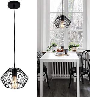 Industrial Retro Cage Chandelier (bulbs excluded)