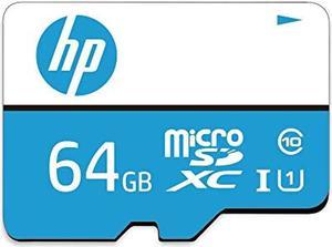 Hewlett-Packard (HP) Brand microSD U1 High Speed Memory Card 64GB / HFUD064-1U1BA