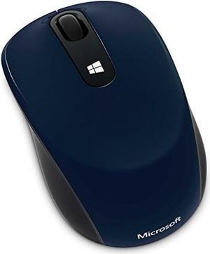Microsoft mouse Wireless / small blue Sculpt Mobile Mouse 43U-00038