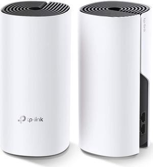 TP-Link Mesh Wi-Fi System Wireless LAN AC1200 867 + 300 Mbps Dual Band Repeater Deco M4 2 Units White