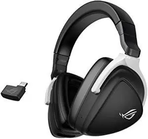 ASUS Gaming Headset ROG Delta S Wireless (AI beamforming microphone with AI noise canceling function / Dual wireless connection with 2.4GHz and Bluetooth / 50mm ASUS Essence driver / Rapid charging /