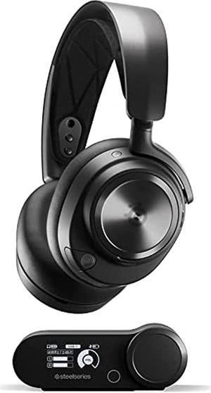 SteelSeries Gaming Headphones Arctis Nova Pro Wireless X Wireless Wireless XBOX Sealed High Resolution Active Noise Canceling Hi-Fi Sound 61521 Black Adjustable
