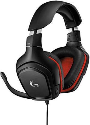 Logicool G Gaming headset wired G331 2.1ch stereo 3.5mm lightweight Noise canceling Unity Flick microphone PS5 PS4 PC Switch Xbox smartphone