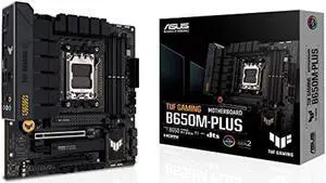 ASUS AMD Ryzen 7000 Series AM5 with AMD B650 MicroATX Motherboard TUF GAMING B650M-PLUS/Domestic Product