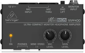 Behringer 1ch monitor headphone amplifier MA400 MICROMON