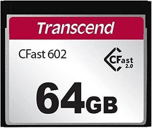 Transcend Japan Commercial/Industrial Embedded CFast Card 64GB CFast 2.0 MLC NAND High Durability