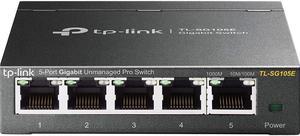 TP-Link Hub Unmanaged Pro Switch 5 Ports TL-SG105E 10/100/1000Mbps Gigabit with Management Function Free