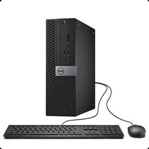 DELL 5040 SFF Grade A Desktop Computer, Intel Quad Core i7-6700 (3.40GHz), 16 GB DDR4 RAM, 512 GB M.2 SSD, Intel HD Graphics 530, Wi-Fi, Bluetooth, Windows 10 Pro 64 Bit English/Spanish/French