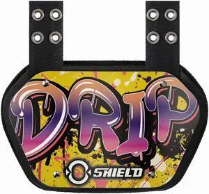 O Shield DRIP Football Back Plate, Lower Back Pads for Football Players, Rear Protector, Universal Fit - Youth