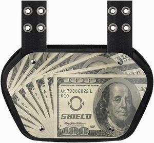 O Shield MONEY Football Back Plate, Lower Back Pads for Football Players, Rear Protector, Youth Fit