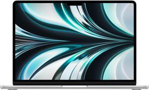 Apple MacBook Air 13" (MLY33LL/A) 2022 Apple M2/8-core GPU 8GB RAM 256GB SSD - Silver