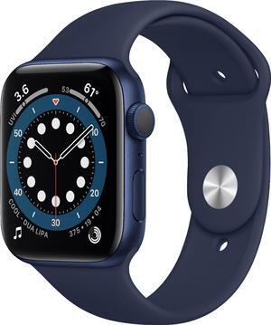 Apple Watch Series 6 (GPS + Cellular ) 44mm 32GB - Aluminum Blue + Deep Navy Sport Band