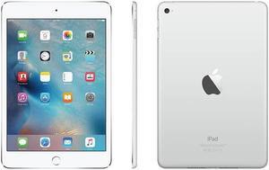 Apple iPad mini 4 (4th Gen) 32GB - Wi-Fi + Cellular Unlocked - 7.9" - Silver