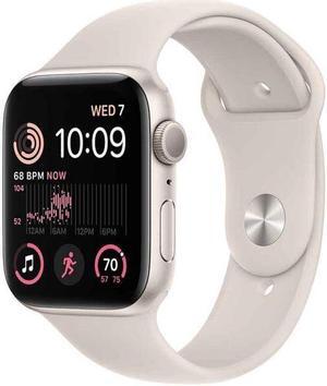 Apple Watch Series SE (2nd Gen) 40mm GPS + Cellular 32GB - Aluminum Starlight + Starlight Sport Band