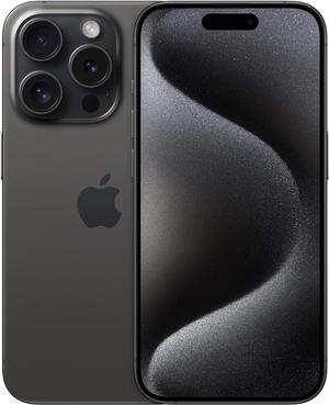 Apple iPhone 15 Pro Fully Unlocked 1TB - Black Titanium