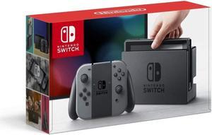 Nintendo Switch 32GB Console - Black With Gray Joy Cons
