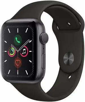 Apple Watch Series 5 40mm 32GB | Aluminum Space Gray + Black Band - GPS Only