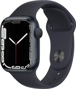 Apple Watch Series 7 41mm GPS + Cellular 32GB - Aluminum Midnight + Midnight Sport Band