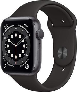 Apple Watch Series 6 (GPS + Cellular ) 44mm 32GB - Aluminum Space Gray + Black Band